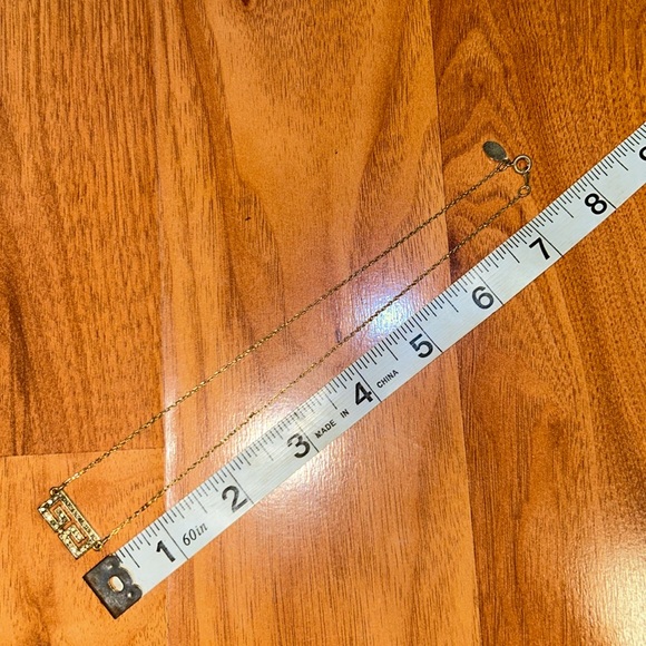 Authentic Givenchy Rhinestone "GG" Logo Necklace - Picture 3 of 11